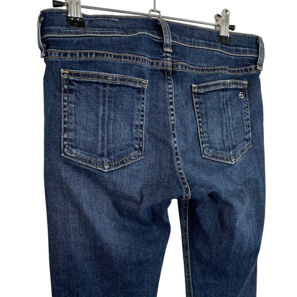 Rag & Bone Capri Distressed Jeans in Hampton, 25 - Picture 5 of 11